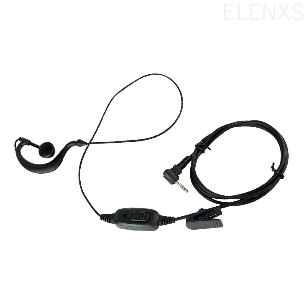 Tai nghe 2.5mm kèm mic dùng cho bộ đàm HYT/Motorola Radio ELEN