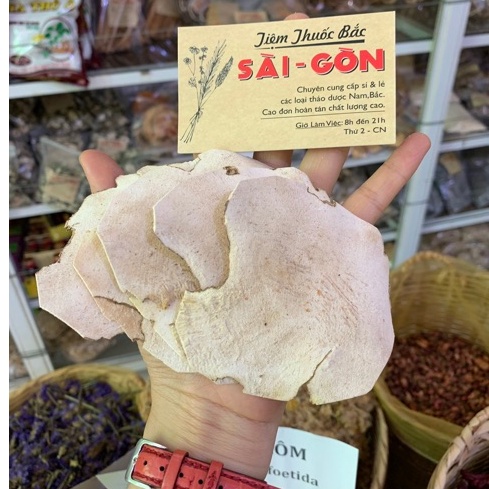 Nấm Phục Linh Trắng Thái Lát 100g