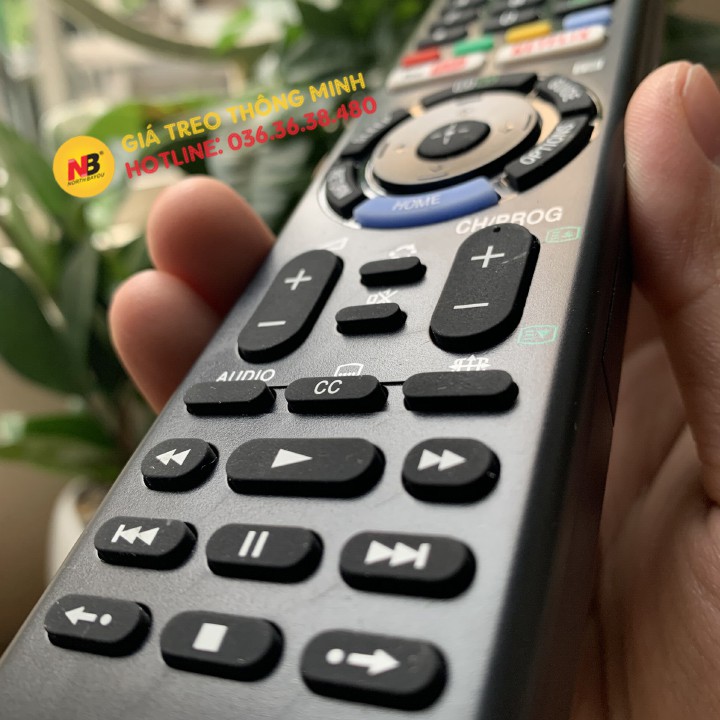 [Hàng Zin] Điều Khiển Tivi Sony Từ Xa RMT-TX300P - Remote Tivi Sony Dễ Dàng Truy Cập Internet - Có Phím Ấn Nhanh Youtube