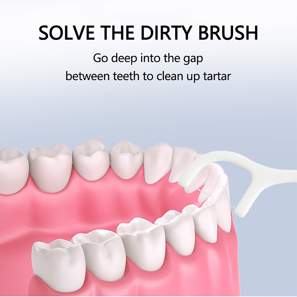 Set 50 / 100 Tăm Chỉ Nha Khoa Chất Lượng Cao