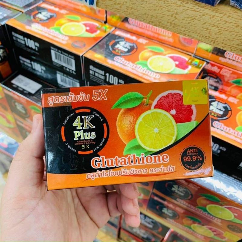 Soap xà phòng 4K PLUS 5X Thái Lan