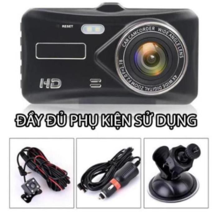 Camera hành trình xe ô tô Ống kính kép 4 inch Car DVR 1080P TẶNG THẺ 32G (BH 6 THÁNG) – BMCar – BM60 💥FREE SHIP💥 | BigBuy360 - bigbuy360.vn