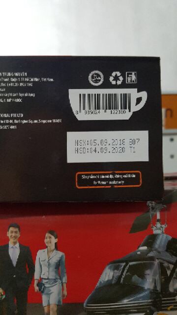 Cà phê G7 và King cofe của Trung Nguyên hộp 288g( 16 gói)