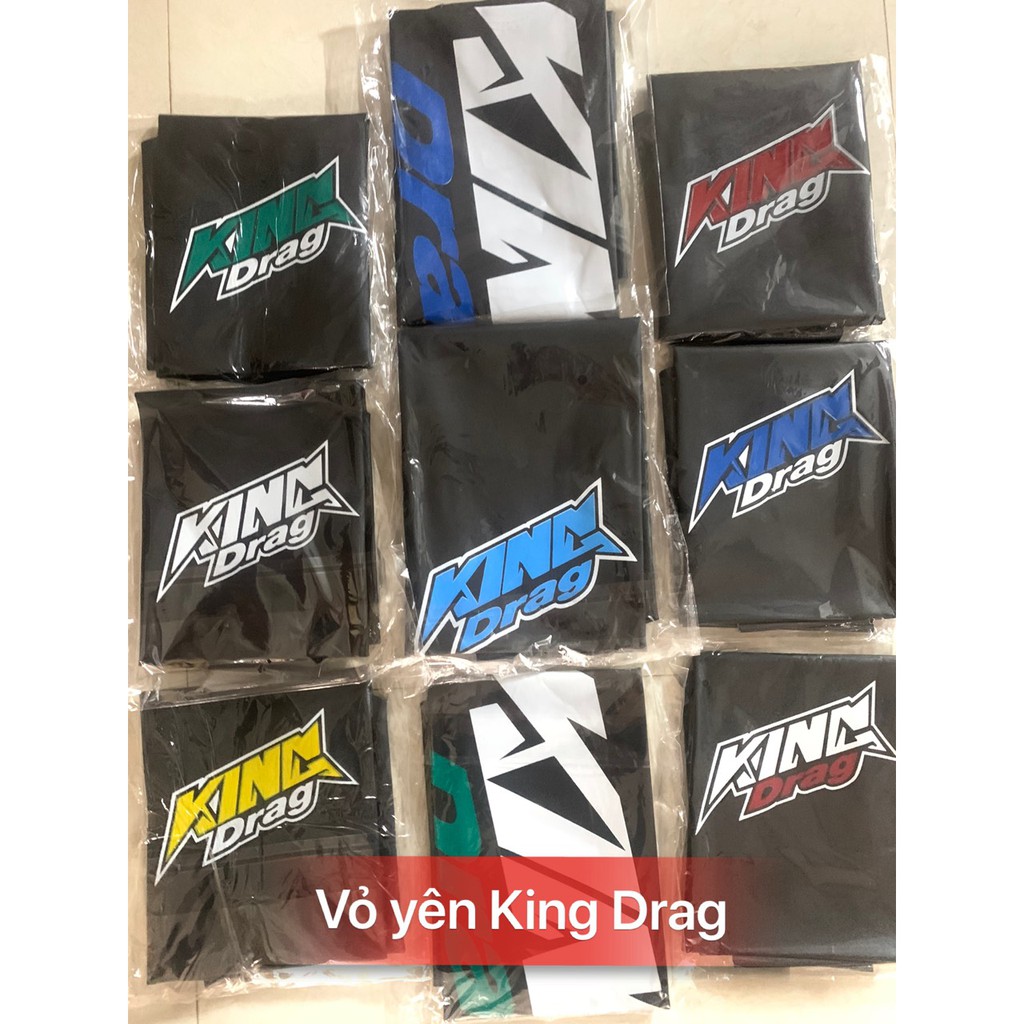 vỏ yên độ xe máy, xe điện siêu chất King Drag