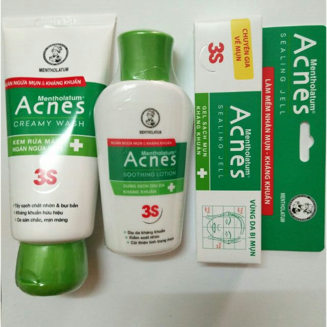 Bộ acnes làm sạch mụn Trio | BigBuy360 - bigbuy360.vn