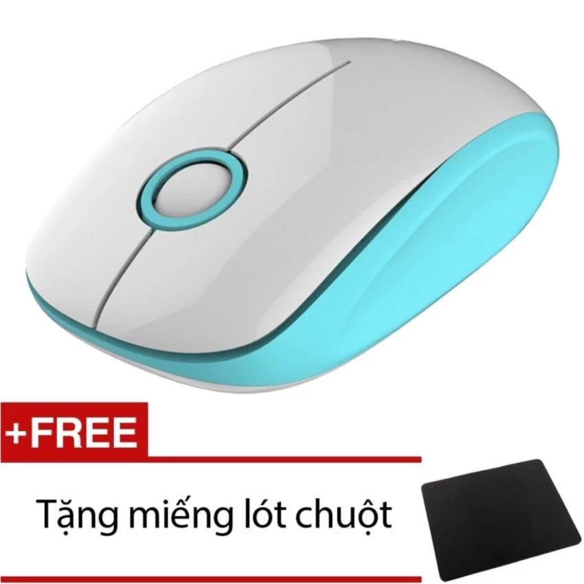 Chuột quang không dây Forter V189 V111 + Tặng miếng lót chuột -dc221 +lót