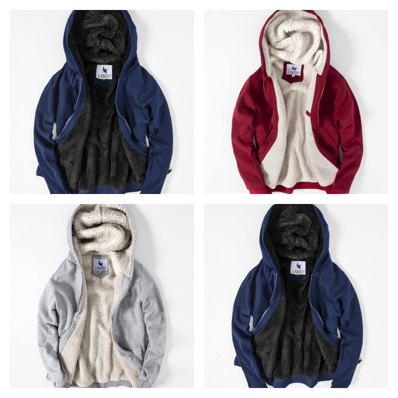 Áo khoác nỉ lót lông siêu ấm 4YOU-230-unisex nam nữ | BigBuy360 - bigbuy360.vn