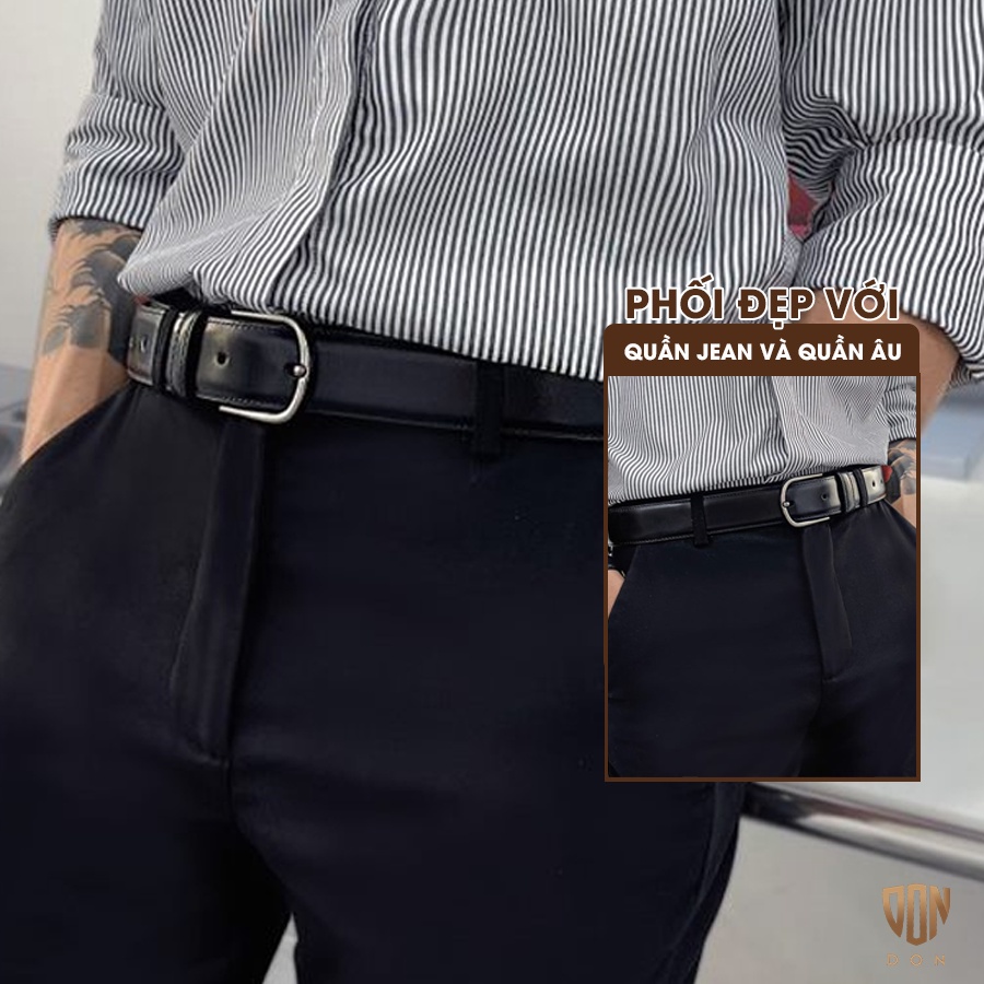 Thắt Lưng Da Bò Cao Cấp DON ITALO Nhà Máy Tại Việt Nam Dây Nịt Da Thật Cao Cấp Nhập Khẩu Từ Italy