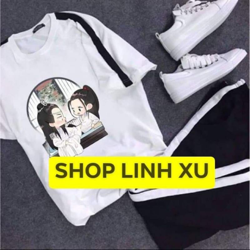 Bộ Quần Áo Tiêu Chiến , Áo Vương Nhất Bác In Theo yêu cầu