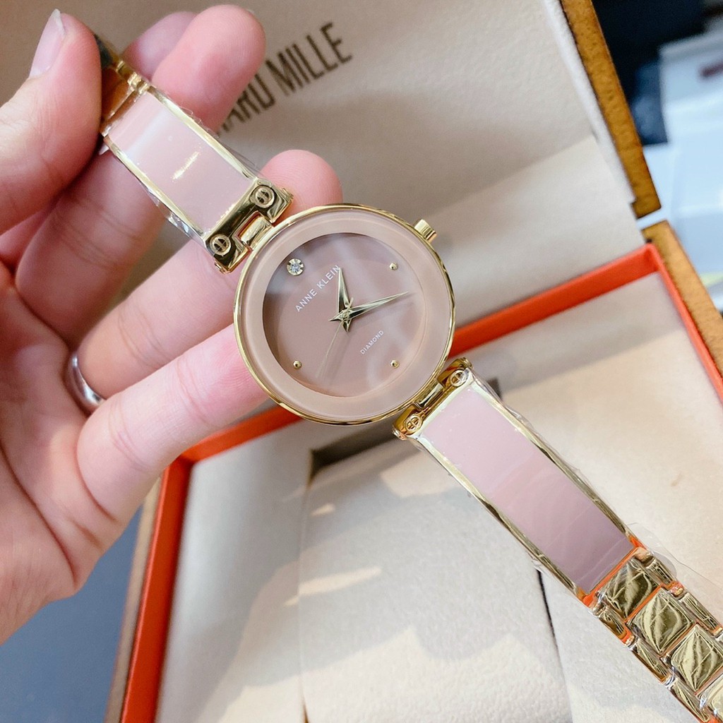 Đồng hồ nữ Anne klein AK/1980 thời trang size mặt 34mm AK03 Fullbox