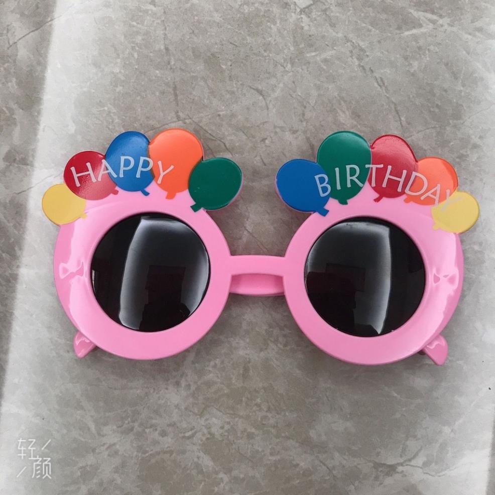 Kính mắt Happy Birthday vui nhộn phụ kiện sinh nhật  sinh động và thú vị