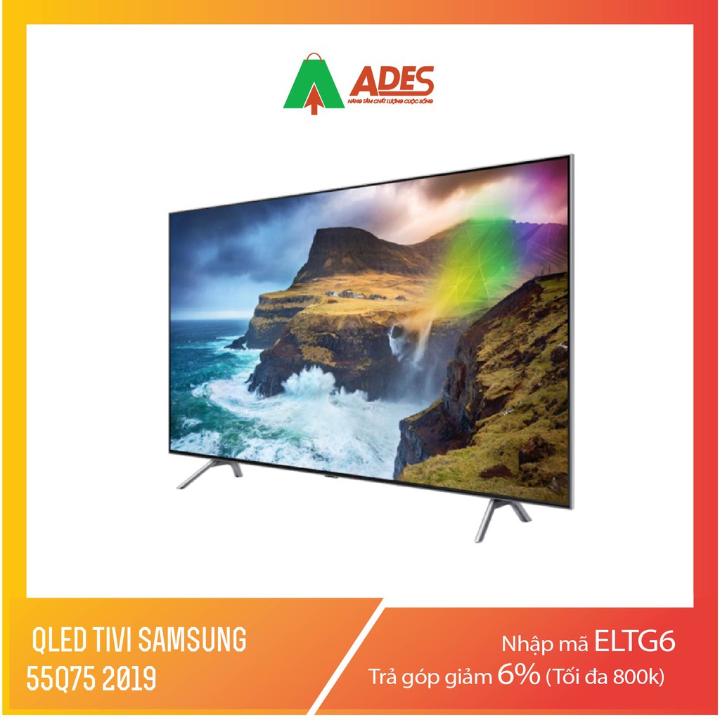 QLED Tivi Samsung 55Q75 2019, 55 inch, 4K HDR, Smart TV