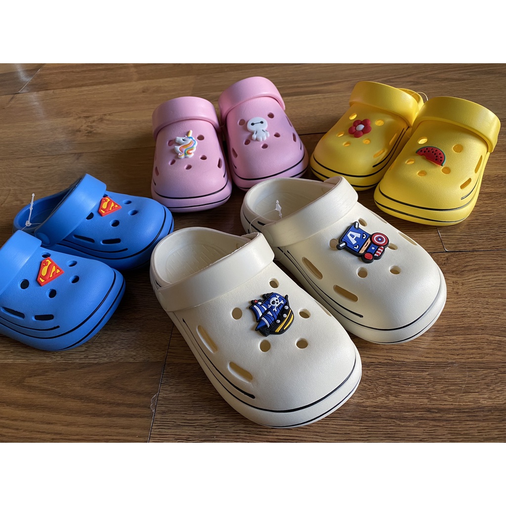 Dép sục eva siêu nhẹ chống trơn trượt cho bé