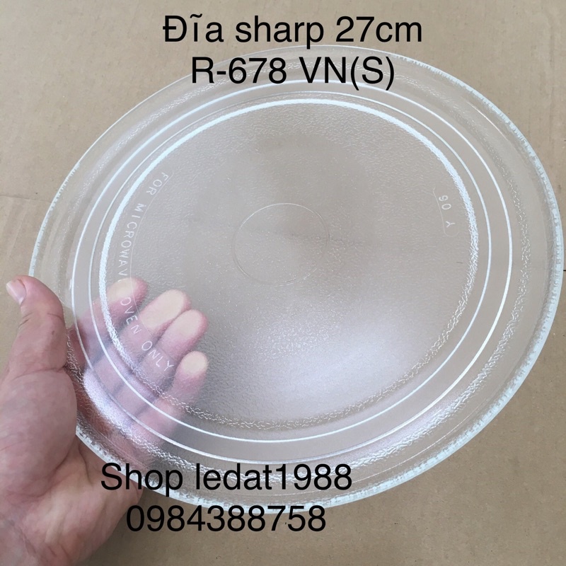 Đĩa lò vi sóng chính hãng sharp 20l