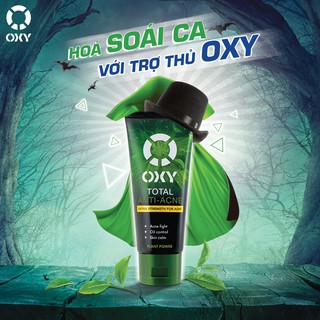 Sữa Rửa Mặt OXY TOTAL ANTI-ANCE ( tinh chất trà xanh )