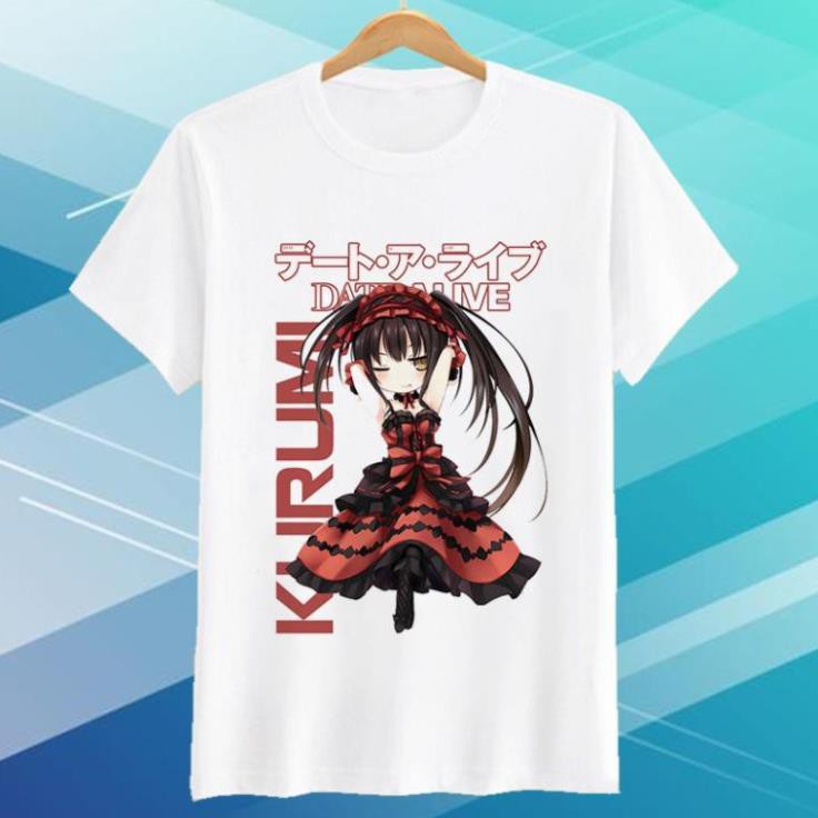 HOT- 🔥XẢ LỖ🔥 Áo thun Date A Live Kurumi Chibi CODE10 -áo ANIME CHẤT