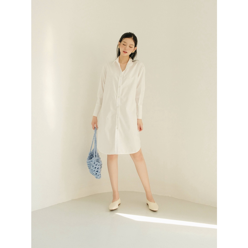 THE19CLUB - Váy sơmi cotton cơ bản - OXFORD SHIRTDRESS