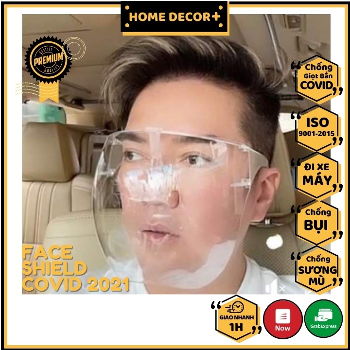 [Giao H.Tốc Now 30 phút] Kính Bảo Hộ Đa Năng Chống Giọt Bắn Kháng Khuẩn Kính Khẩu Trang Phòng Dịch Bảo Vệ Mắt Trong Suốt | BigBuy360 - bigbuy360.vn