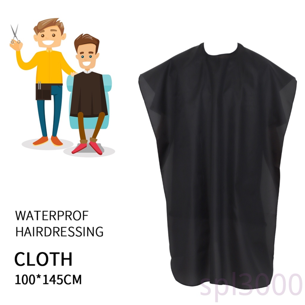 [Hàng mới về] Áo choàng cắt tóc chống thấm nước thoải mái tiện lợi cho cả nam và nữ