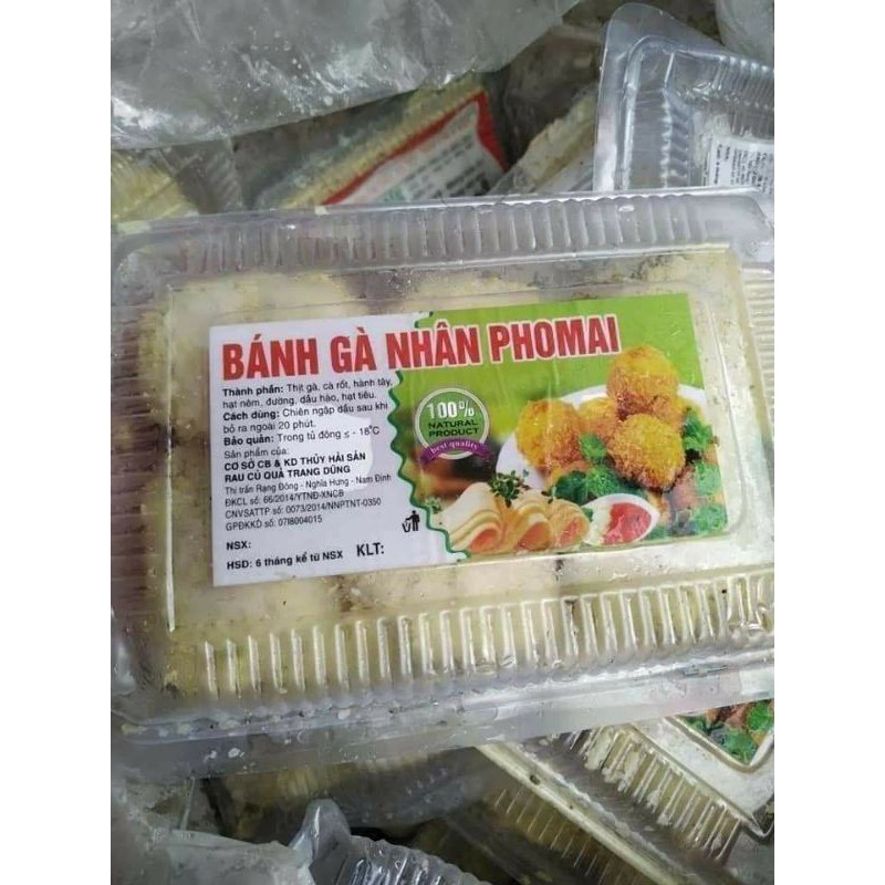 Bánh gà nhân pho mai