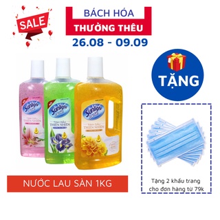 Nước Lau Sàn Sunlight Diệt Khuẩn Hương Hoa 1kg