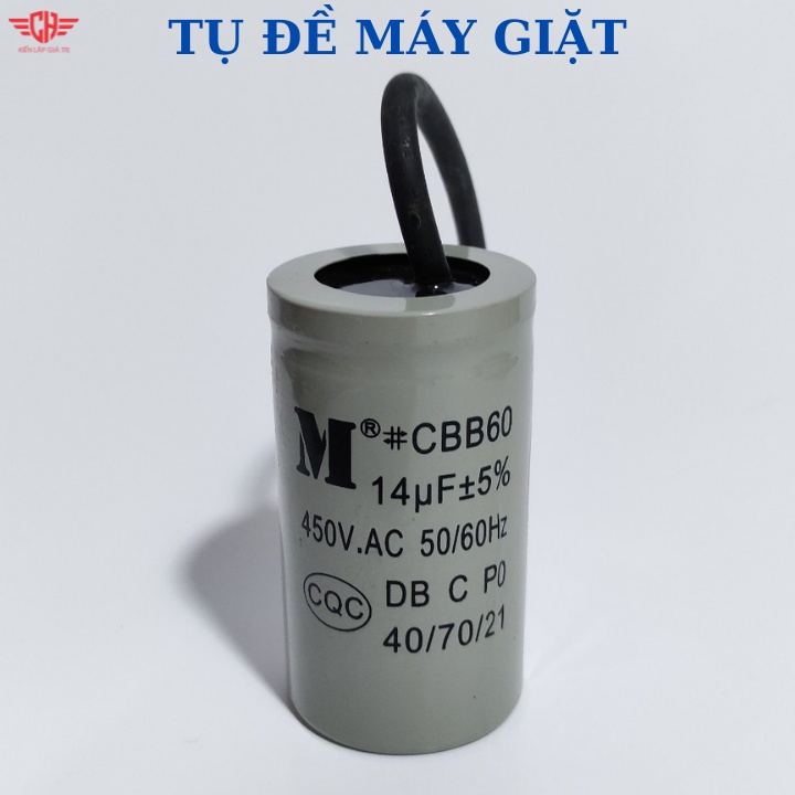 Tụ máy giặt các loại 8 uF - 10uF - 12uF - 14uF Loại tốt