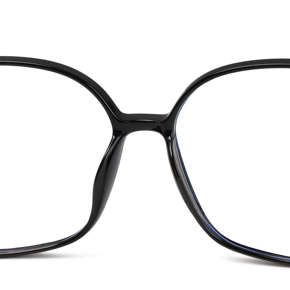 MELODG Kính Chống Ánh Sáng Xanh Tròng Đa Giác Thời Trang