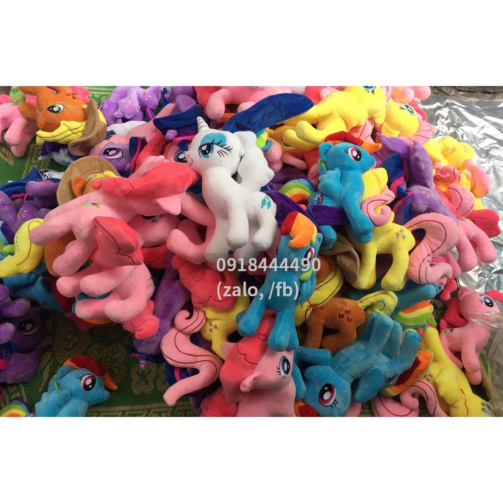 Ngựa Pony bông cao 30cm