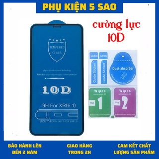 Kính cường lực iphone full màn hình 10D, MIếng dán màn hình 10D cho tất cả các dòng máy IPHONE