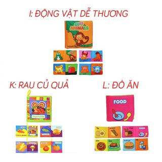 Đồ chơi Sách vải cho trẻ sơ sinh (Cùng con)