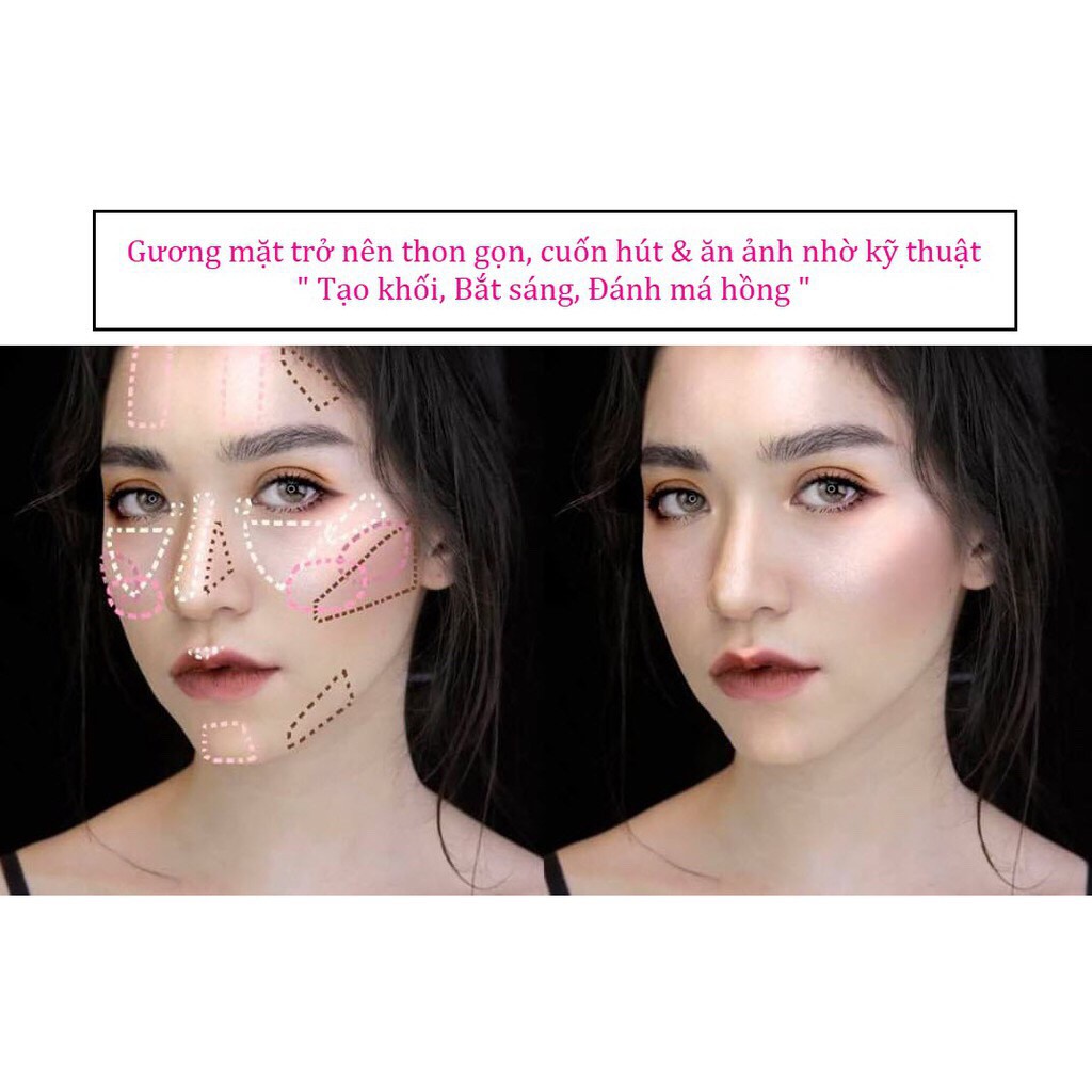 Bảng má hồng Sivanna Colors Ultra Blush Palette HF319