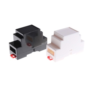 ECVN 88*37*59mm Plastic Electronics Box Project Case DIN Rail Junction Box