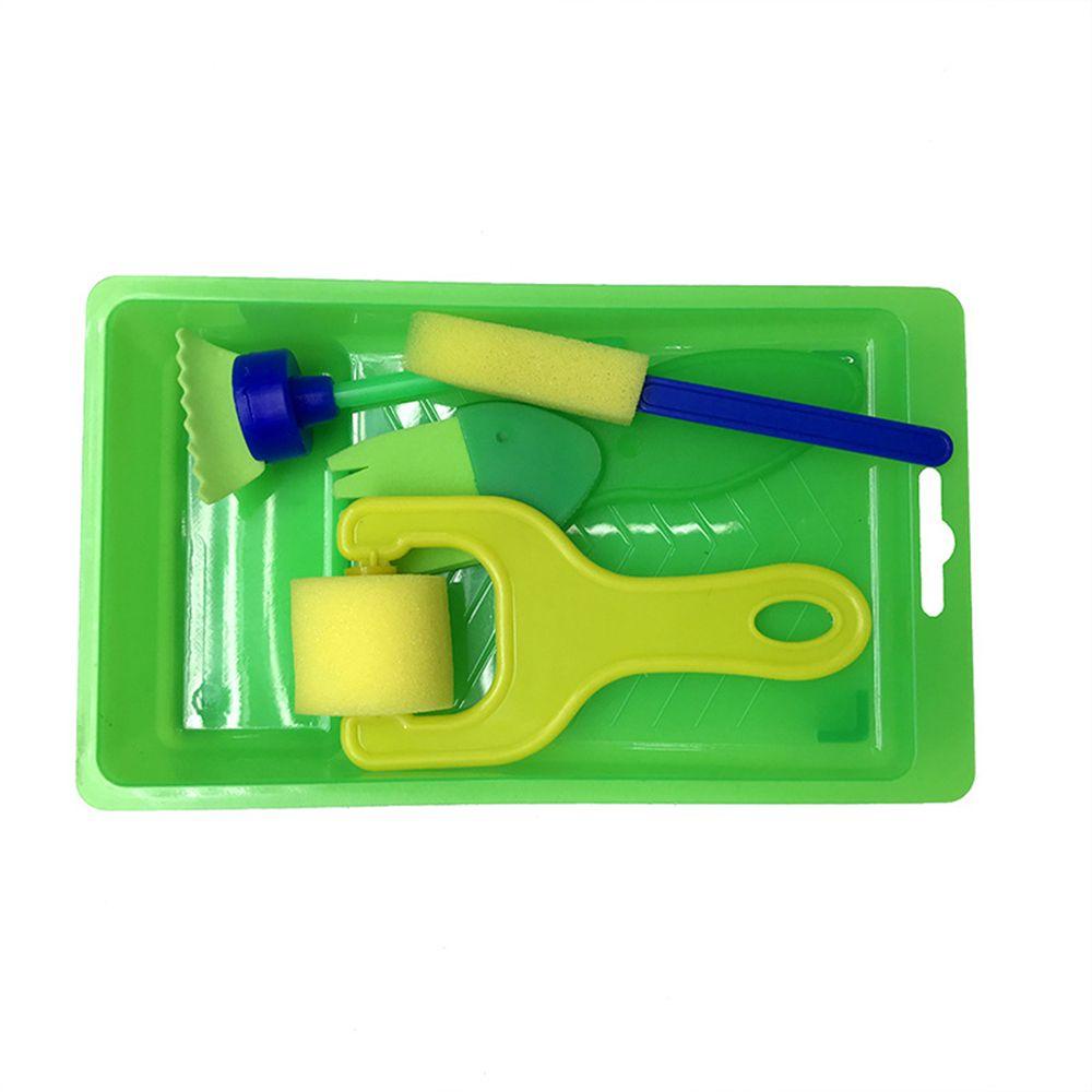 BEBETTERM Cọ Vẽ Bằng Xốp DIY Thời Trang Dành Cho Trẻ Em