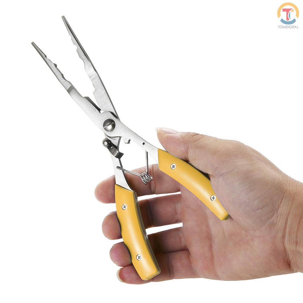 Kìm Cắt Dây Câu Đa Năng Lixada Bằng Thép Không Gỉ