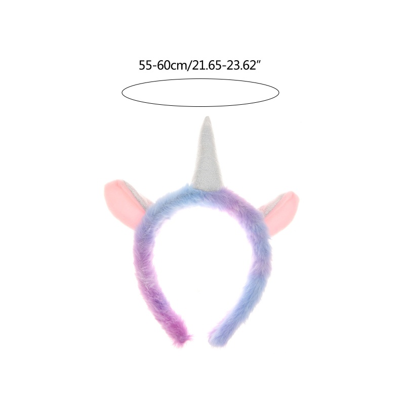 Băng Đô Cài Tóc Hình Sừng Kỳ Lân Cho Nữ