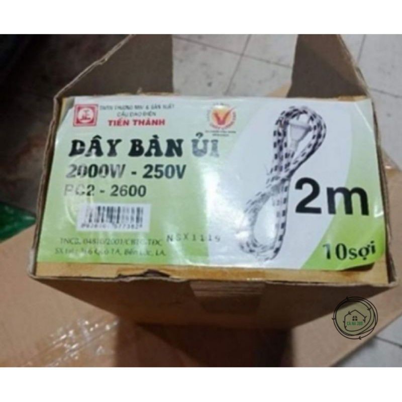 Dây Bàn Ủi TIẾN THÀNH Dài 2m