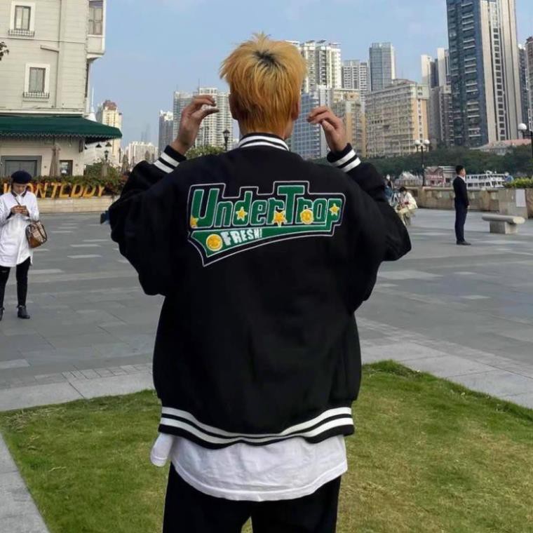 Áo Bomber Dù Freshkid Chất Dù 2 Lớp Size Form chuẩn Unisex Nam Nữ Couple thời trang kmg