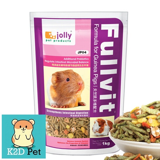 Thức Ăn Jolly Cỏ nén dinh dưỡng nhiều vitamin Cho Guinea Pig (bọ ú, chuột lang) 1kg