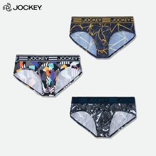 Combo 03 Quần Lót Nam Jockey Tam Giác Họa Tiết Thun Lạnh Kháng Khuẩn Cao Cấp - J7386