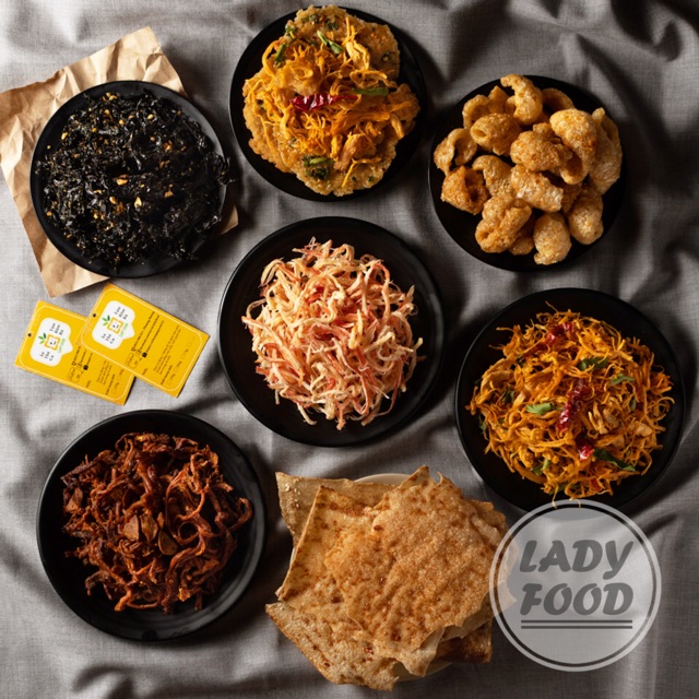 [Ngon] Khô Heo Cháy Tỏi Đặc Biệt Cam Kết Rất Ngon Lady Food | BigBuy360 - bigbuy360.vn