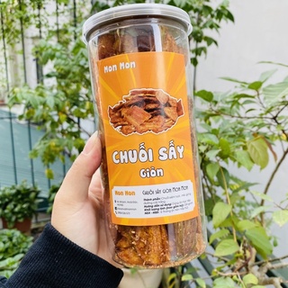 CHUỐI SẤY GIÒN 230gr MonMon Food - đồ ăn vặt Hà Nội
