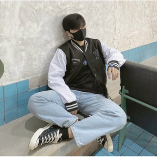 Áo Khoác Dù Bomber Nam Nữ In Fearless Phong Cách Bóng Chày Hot Trend - Shop3nunisex