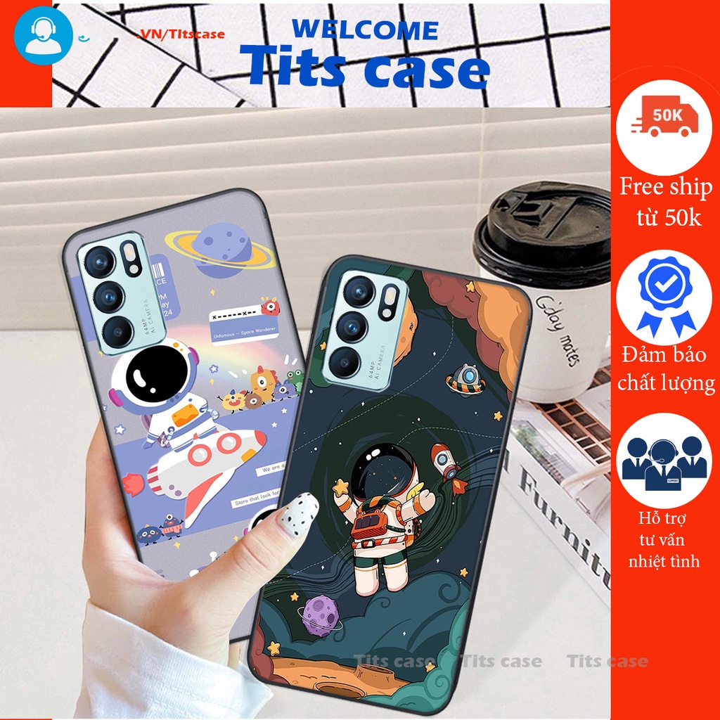 Ốp lưng Oppo RENO 6 5G in hình bò sữa, gấu be@r, cute cực  ĐỈNH -  cực CHẤT-  cực COOL