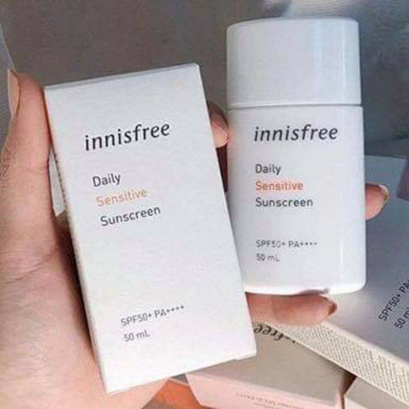 Kem chống nắng Innisfree daily sensitive