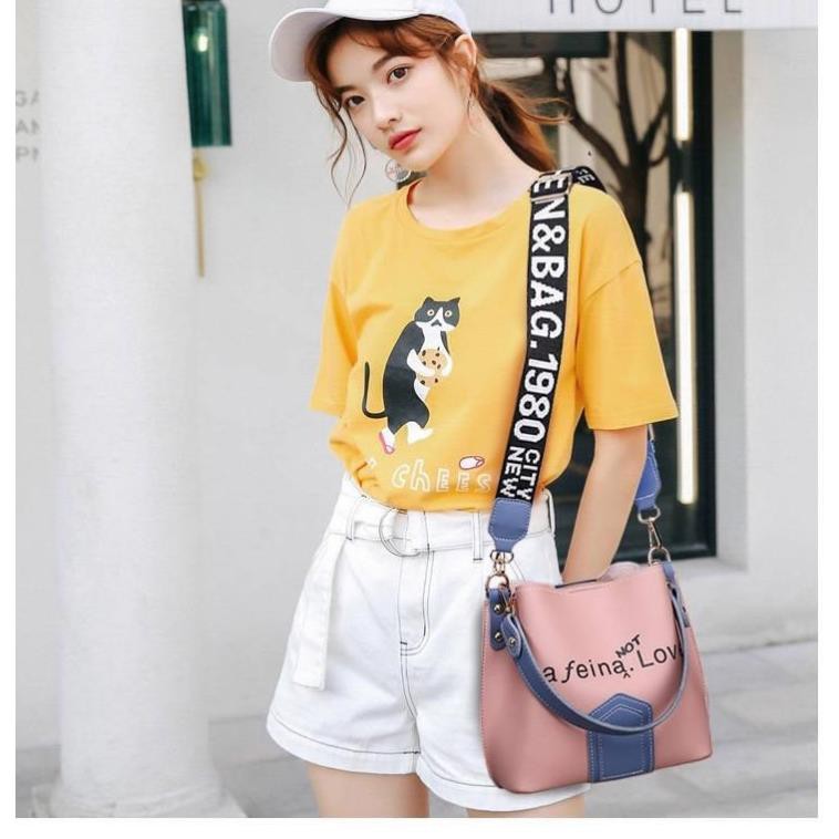 [ BEST SELLER Túi đeo chéo LOVE thời trang mới 2019 - túi Aafeina not Love - T715