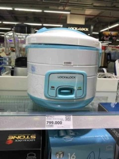 Nồi cơm điện Lock&Lock EJR446RED 1.8L 700W