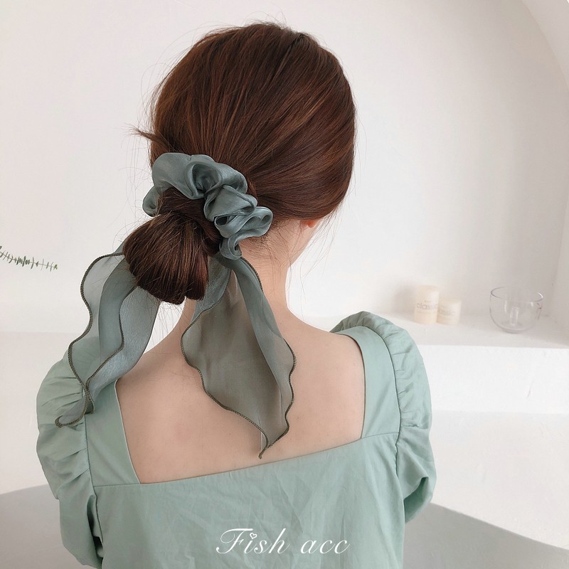 Dây Buộc Tóc Nơ Xinh Xắn Thời Trang Cho Nữ （Hair Scrunchies）