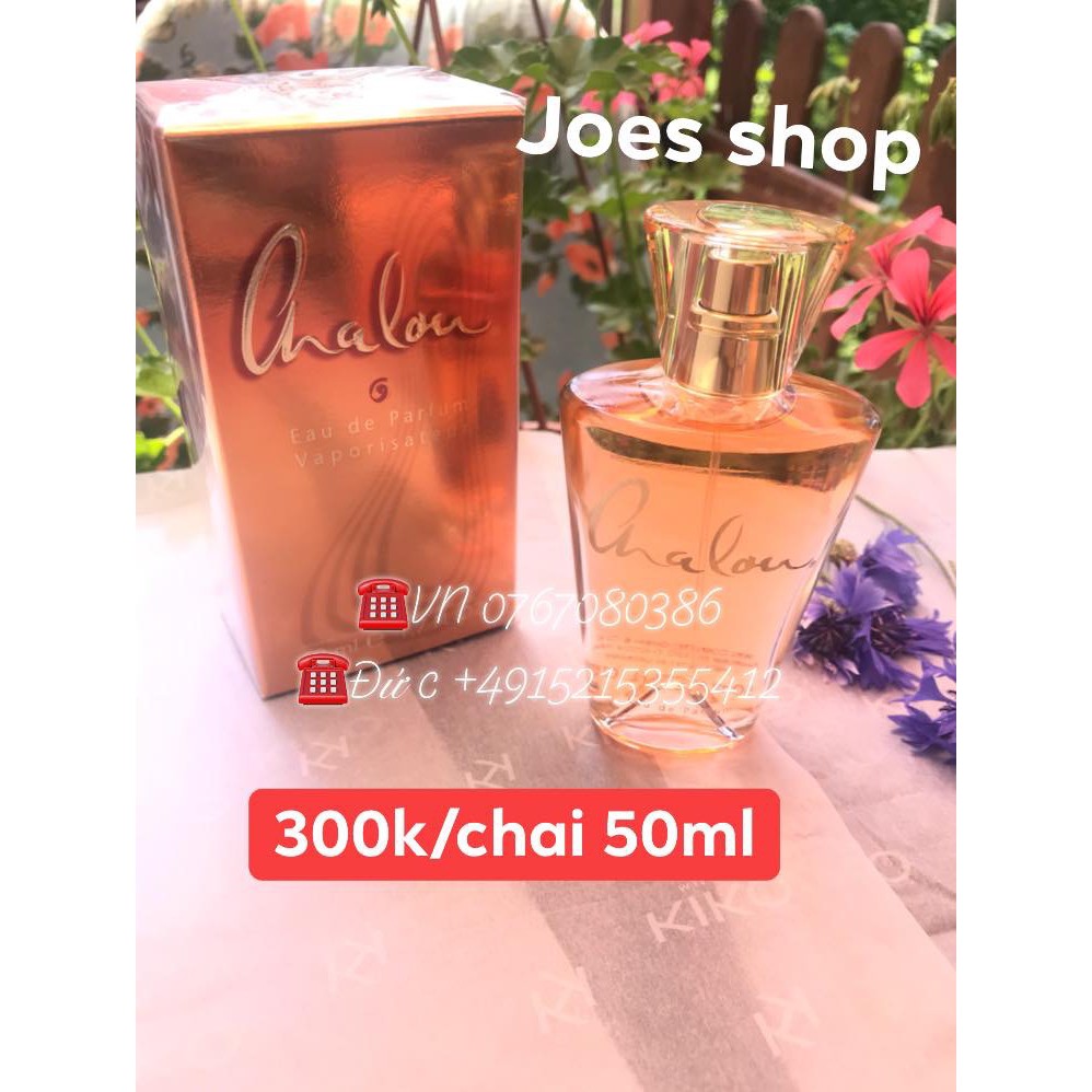 Nước hoa châu Âu Chalou