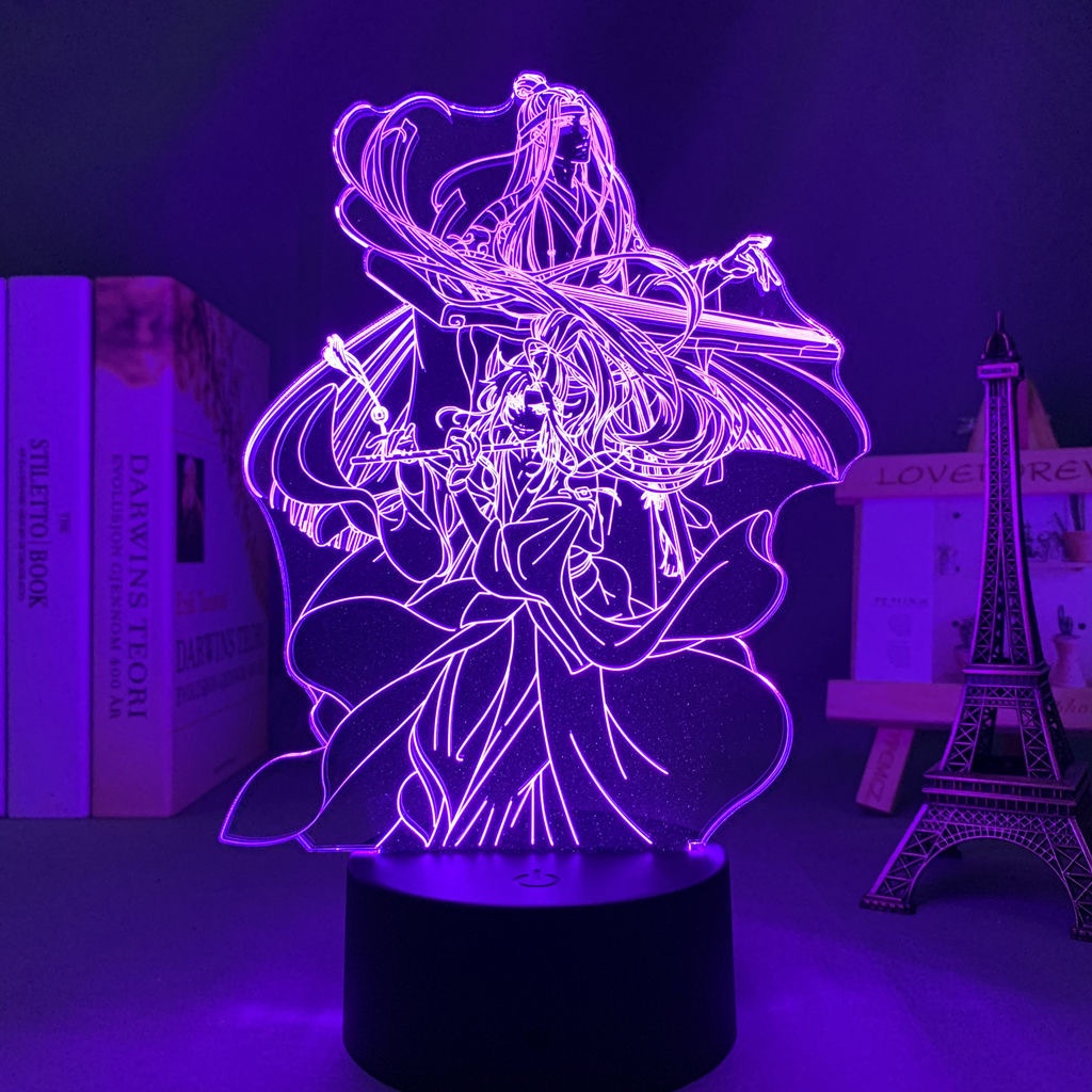 Đèn Led 16 Màu Ma Đạo Tổ Sư Khắc Hình Theo Yêu Cầu