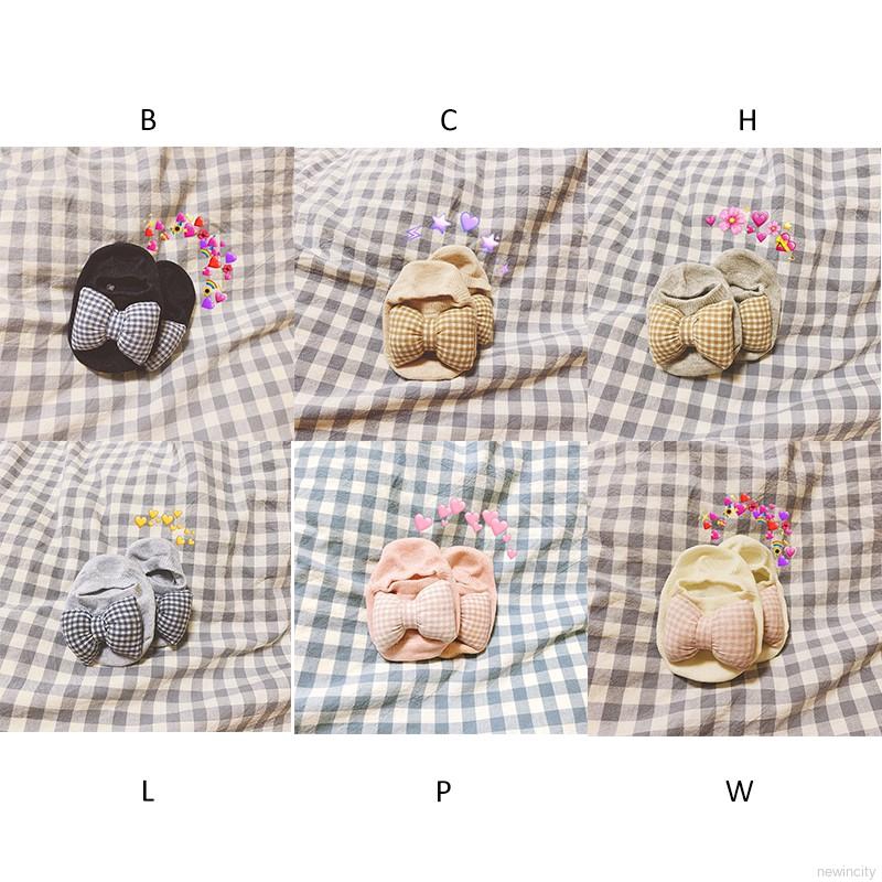 Vớ cotton thắt nơ xinh xắn cho bé gái